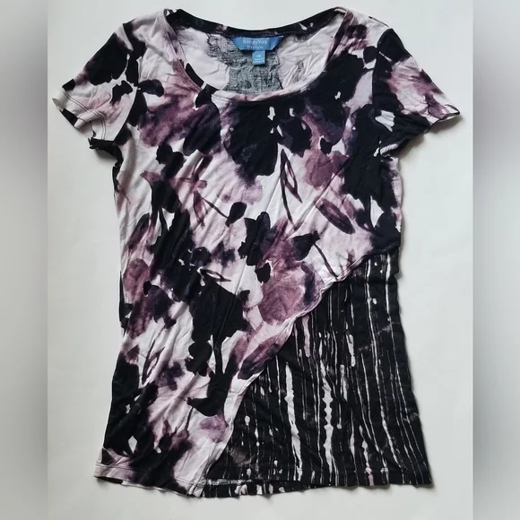 Princess Vera Wang Sleeveless Dark Blue Blouse Size XS